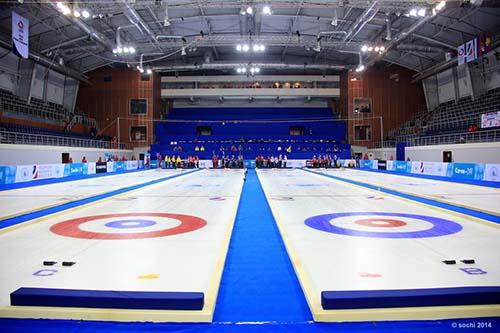 O Ice Cube Curling Center tem capacidade para 3 mil espectadores / Foto: Divulgação Sochi 2014